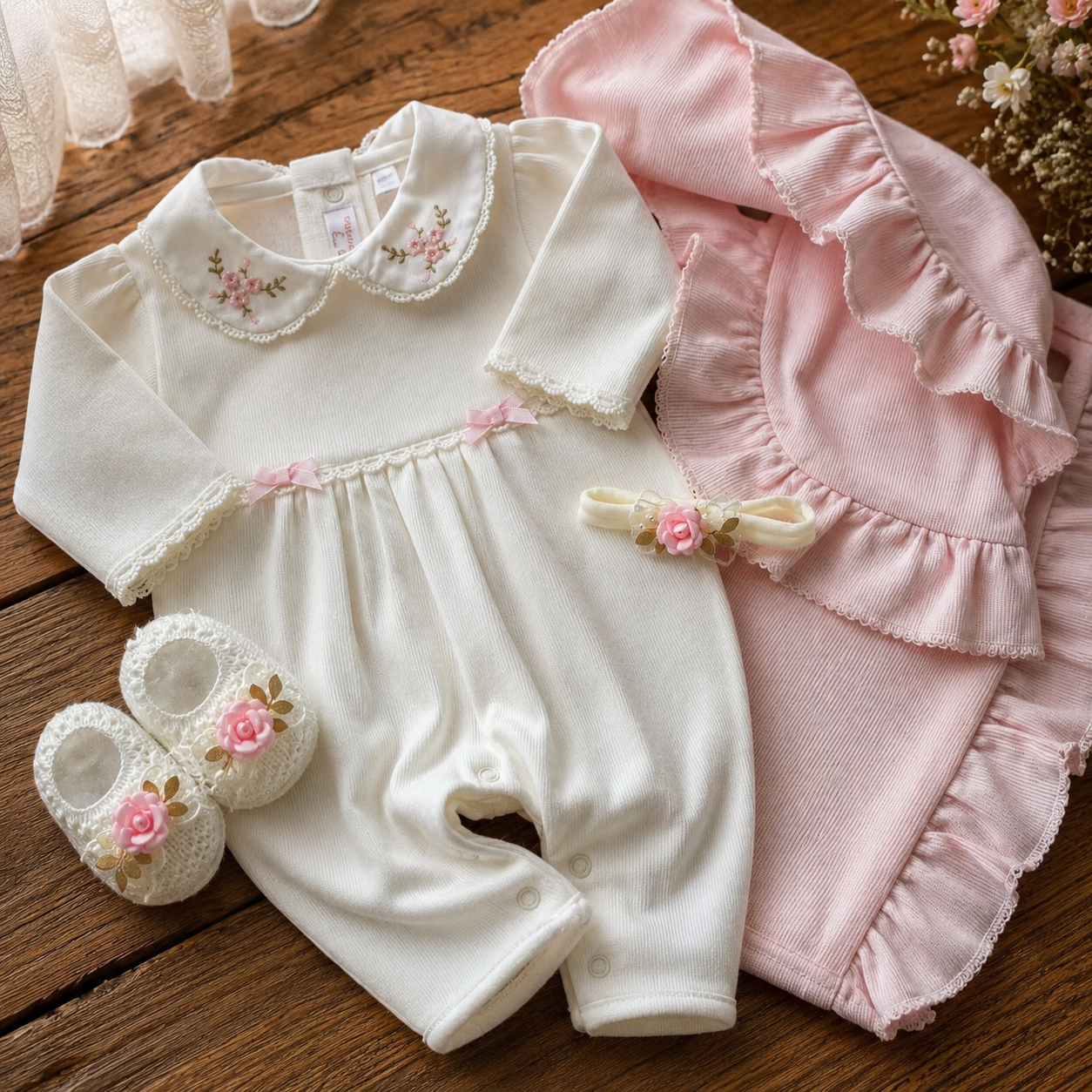 Kit Maternidade Personalizado Completo Lalu| Personalize Com o Nome da sua Príncesa