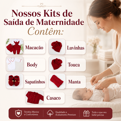 Kit Maternidade Personalizado Completo Àngelica| Personalize Com o Nome da sua Príncesa