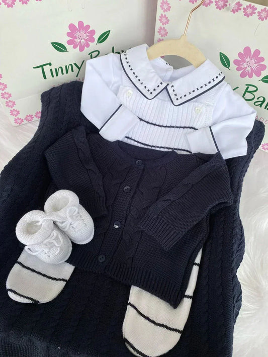 Kit Saída Maternidade JOAQUIN Personalizável Completa | Personalize Com o Nome do Seu Príncipe
