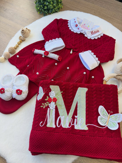 Kit Maternidade Personalizado Completo Mavie| Personalize Com o Nome da sua Princesa