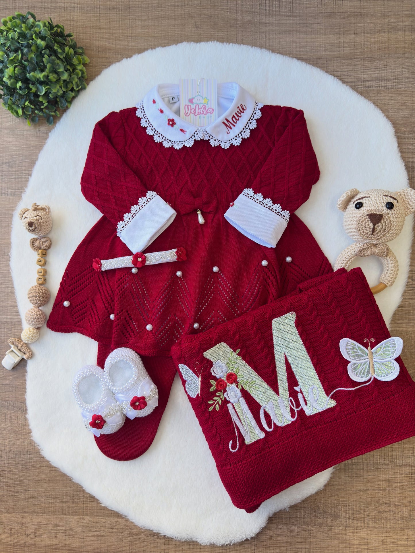 Kit Maternidade Personalizado Completo Mavie| Personalize Com o Nome da sua Princesa