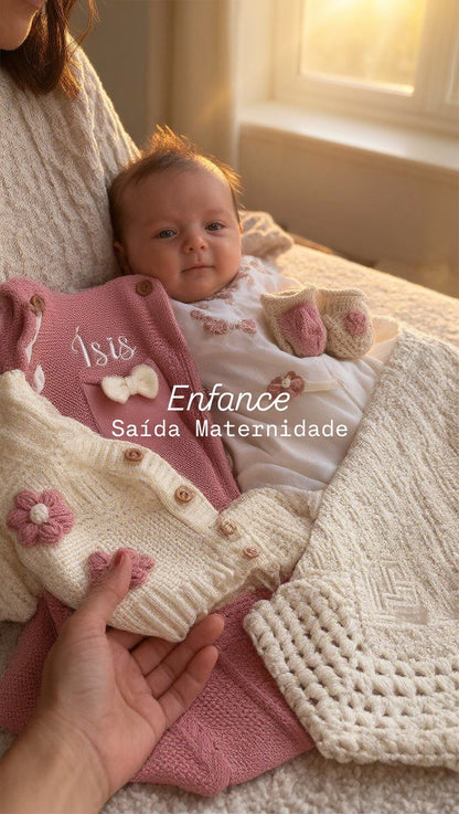 Kit Maternidade Personalizado Completo ísis| Personalize Com o Nome da sua Príncesa