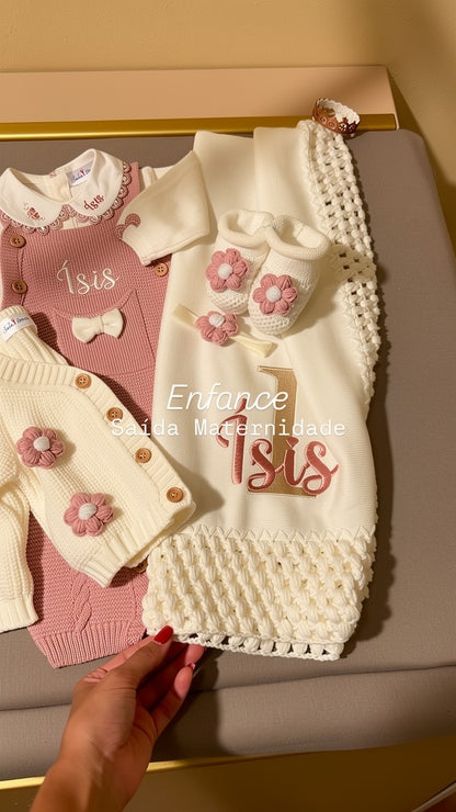 Kit Maternidade Personalizado Completo ísis| Personalize Com o Nome da sua Príncesa