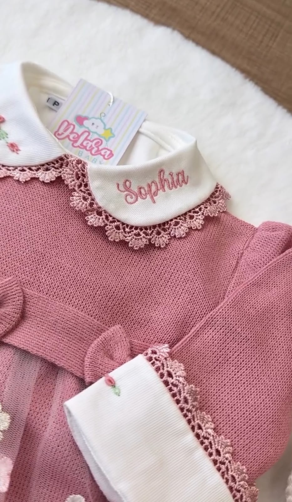 Kit Saída Maternidade Sophia 6 Peças PROMO DIA DOS PAIS