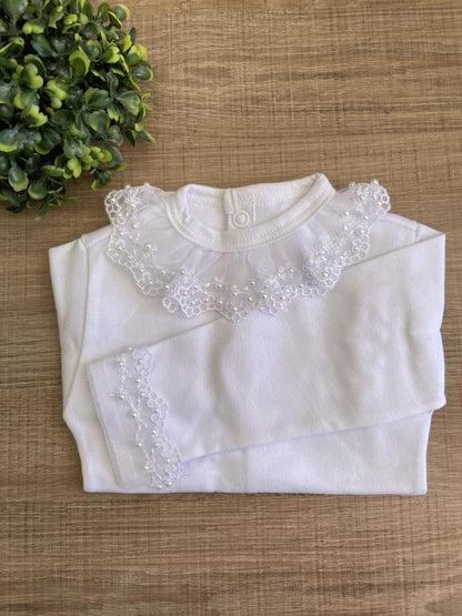 BODY BRANCO RENDA ESTREITA