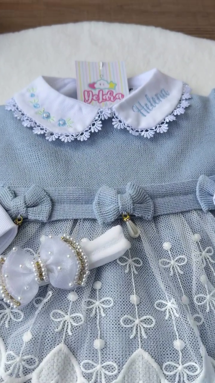 Kit Maternidade Personalizado Completo Helena Personalize Com o Nome da sua Princesa linda