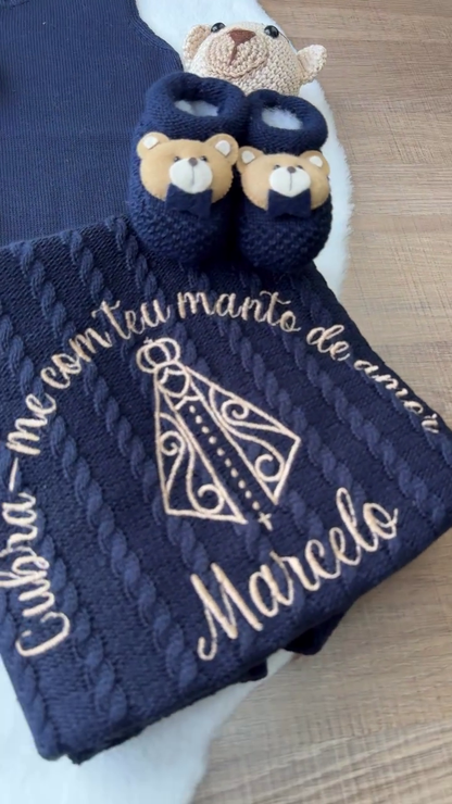 Kit Maternidade Personalizado Completo Marcelo Personalize Com o Nome do seu Príncipe