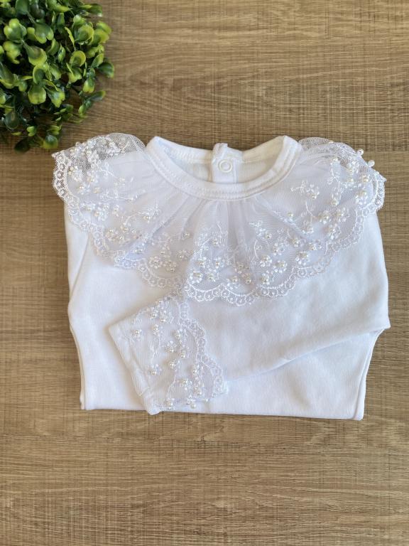 KIT SAIDA DE MATERNIDADE ANA ROSE 6 PEÇAS PERSONALIZADO