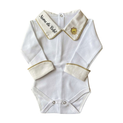 KIT SAIDA DE MATERNIDADE GAEL VERDE 5 PEÇAS PERSONALIZADO