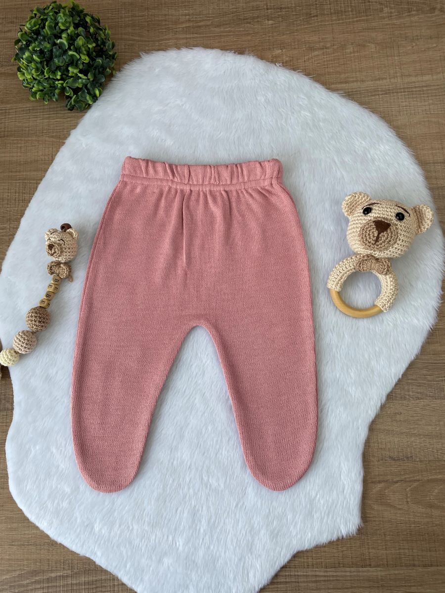 KIT SAIDA MATERNIDADE NICOLLE ROSE 6 PEÇAS (RENDA CORAÇÃO)