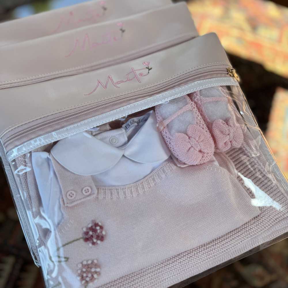 Kit Saquinhos Maternidade Rose