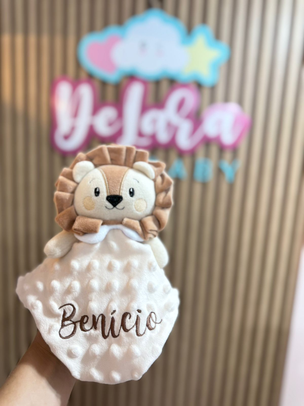 NANINHA BEBÊ LEÃO PERSONALIZADO